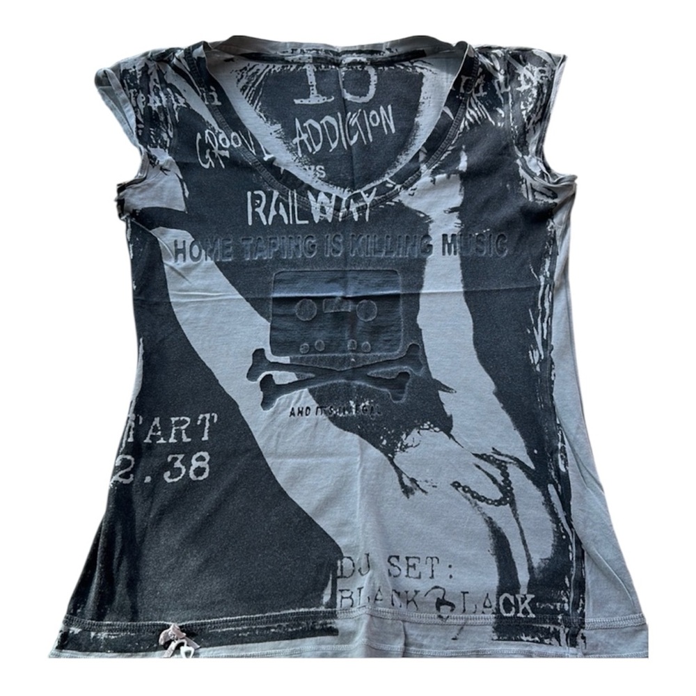 Enstein Cotton Top – Made in Italy – Luxury Designer Piece